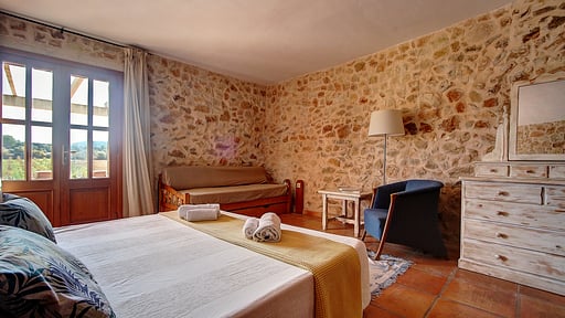 Villa Son Bennasar Camera da letto 1