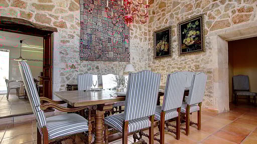 Villa Son Bennasar Zona pranzo