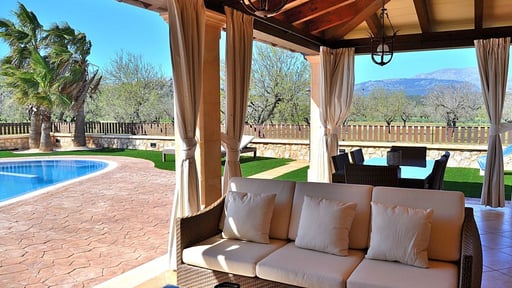 Villa Son Costa Terrasse