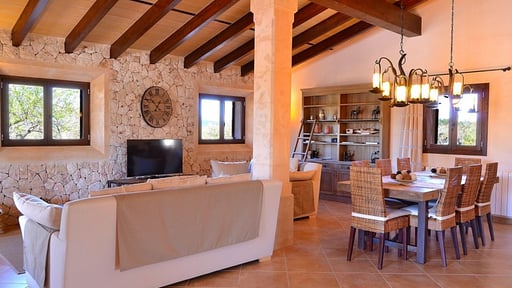 Villa Son Costa Salle à manger