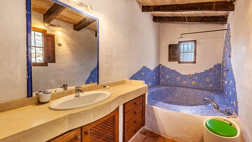 Villa Son Del Rio Baix Schlafzimmer 1