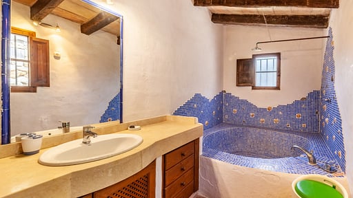 Villa Son Del Rio Baix Schlafzimmer 1