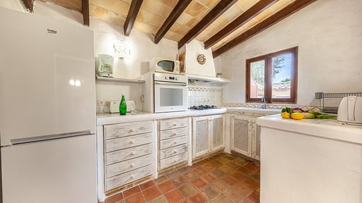 Villa Son Del Rio Baix Küche