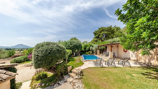 Villa Son Del Rio Baix Garten