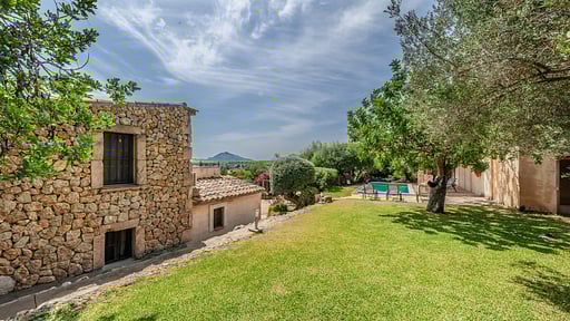 Villa Son Del Rio Baix Garten