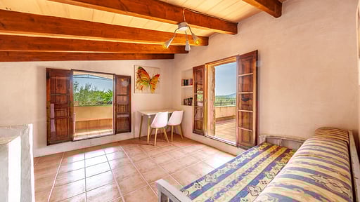 Villa Son Del Rio Baix Wohnbereich