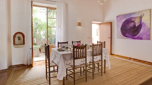 Villa Son Doblons Zona de comedor