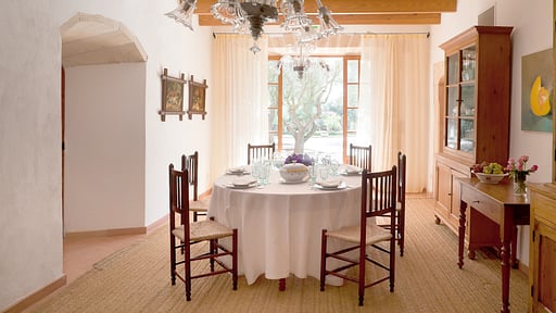 Villa Son Doblons Zona de comedor