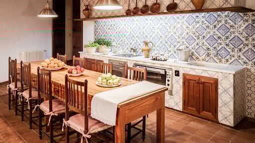 Villa Son Doblons Cocina