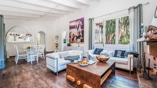 Villa Son Fe Vilaire Woonkamer