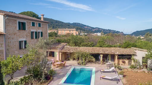 Villa Son Frontera Drone pictures