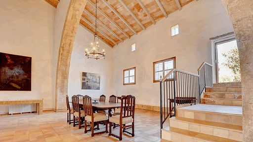 Villa Son Guinyol Dining area