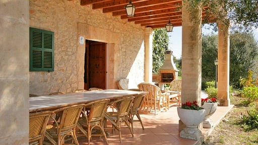 Villa Son March Petra Dining area