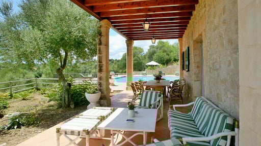 Villa Son March Petra Terrace/Veranda