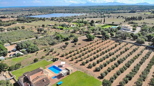 Villa Son Morei de les Penyes Drone pictures