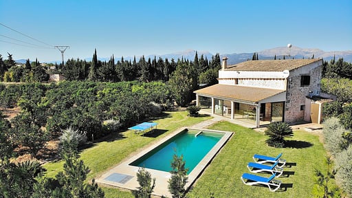 Villa Son Morey Tarongers Drone pictures