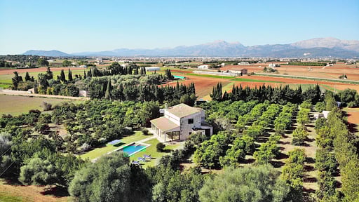 Villa Son Morey Tarongers Drone pictures