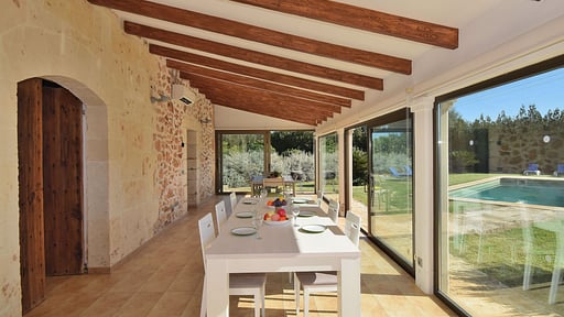 Villa Son Morey Tarongers Dining area
