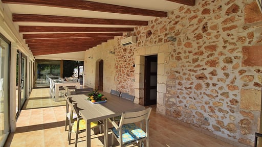 Villa Son Morey Tarongers Dining area