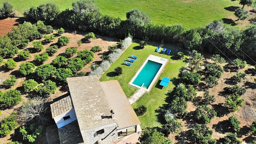 Villa Son Morey Tarongers Drone pictures