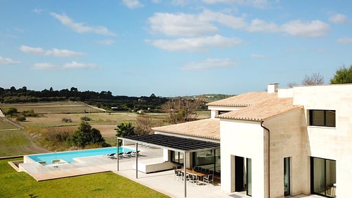 Villa Son Morrenza Drone foto's