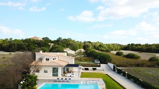 Villa Son Morrenza Drone foto's