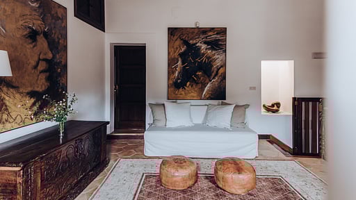 Villa Son Salas Гостиная