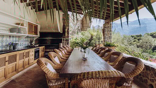 Villa Son Salas Терраса/веранда