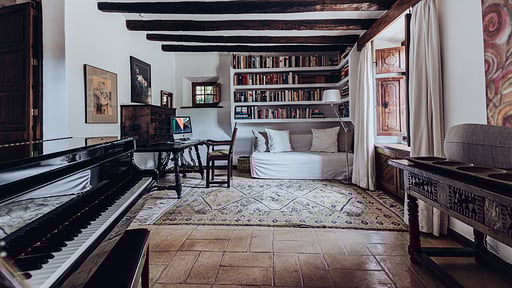 Villa Son Salas Гостиная