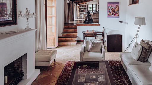 Villa Son Salas Гостиная