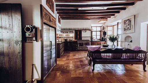 Villa Son Salas Кухня