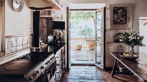 Villa Son Salas Кухня