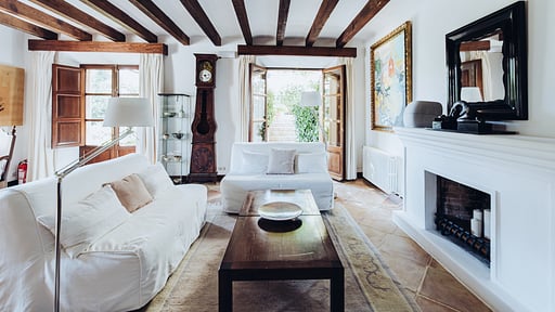 Villa Son Salas Гостиная