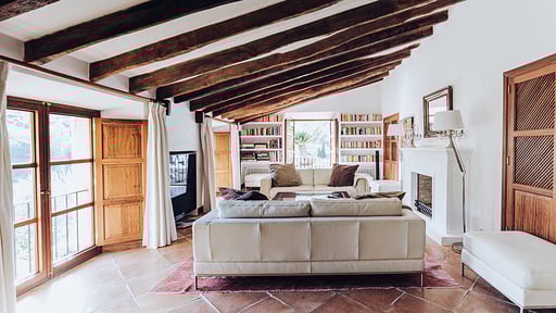 Villa Son Salas Гостиная