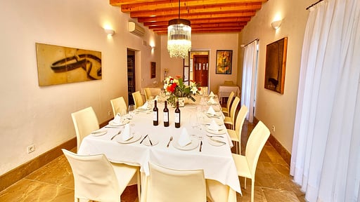 Villa Son Simo Vell Zona de comedor