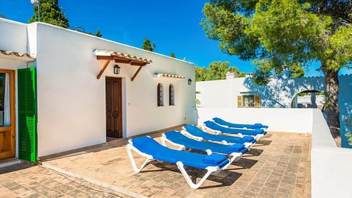 Villa Son Siuana Terrace/Veranda