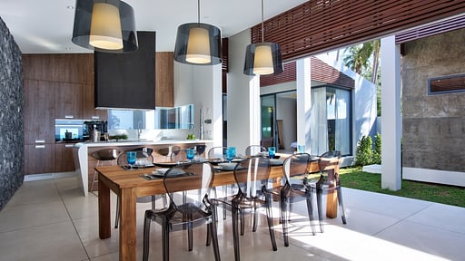 Villa Soong Dining area