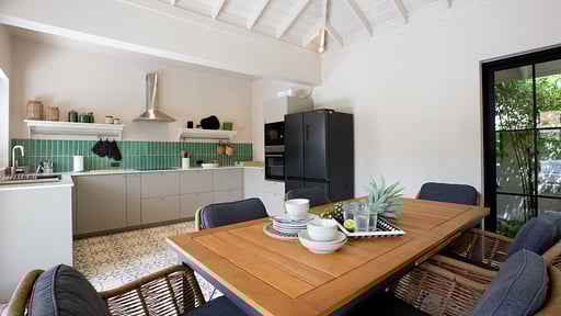 Villa Sora Dining area