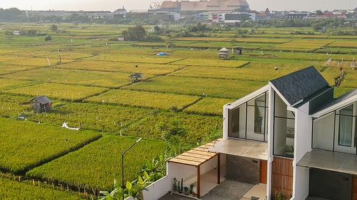 Villa Sorano Seminyak Foto drone