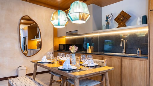 Villa Sorano Dining area