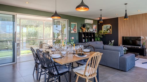 Villa Sorastra Salle à manger