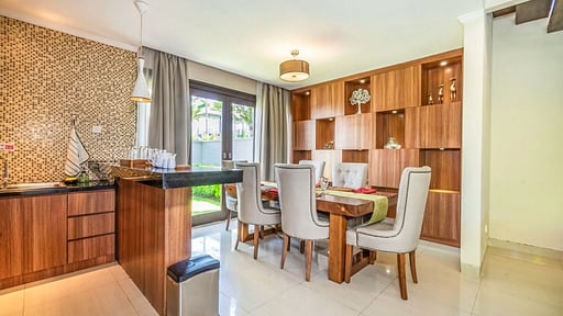 Villa Sotis Canggu Dining area