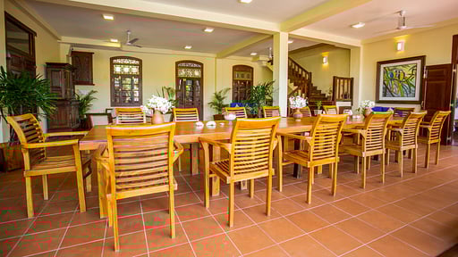 Villa South Point Ocean Dining area