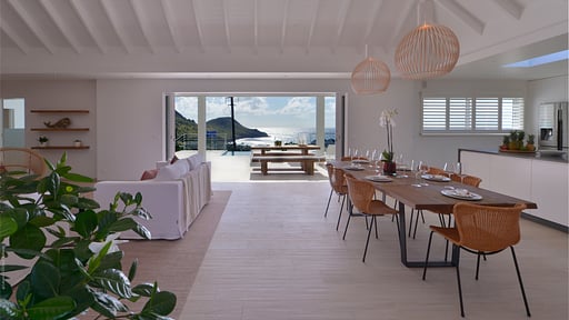 Villa South Wave Eethoek