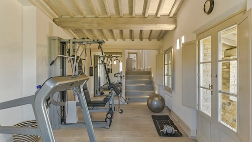Villa Sovrano Fitnessraum