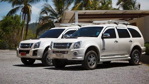 Villa Splash Parking areas