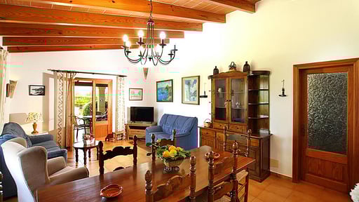 Villa Stone White Zona de comedor