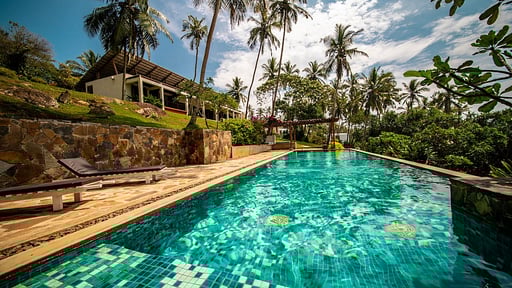 Stow House Swimming pool