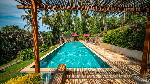 Stow House Swimming pool