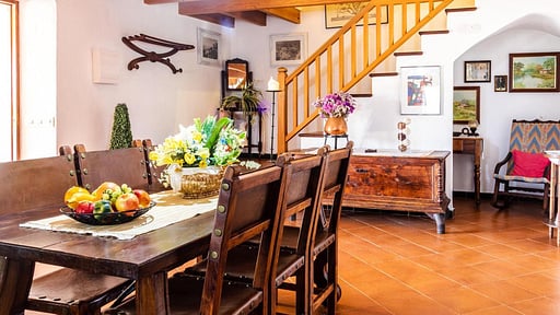 Villa Suari Обеденная зона